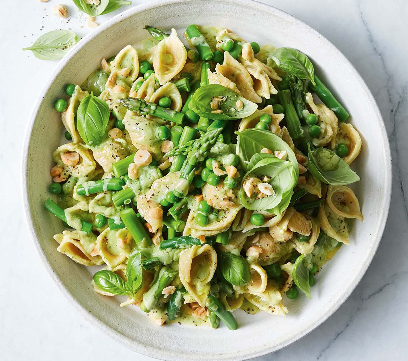 Green Goddess Pasta Salad Recipe 