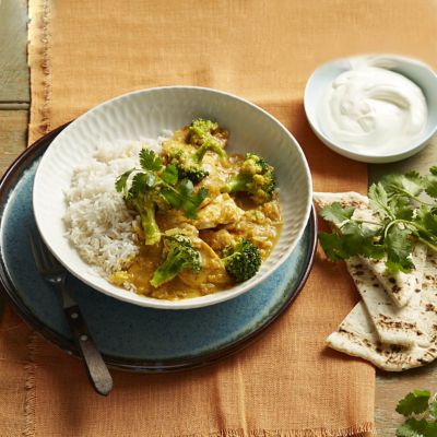 Indian Chicken Korma With Basmati Rice