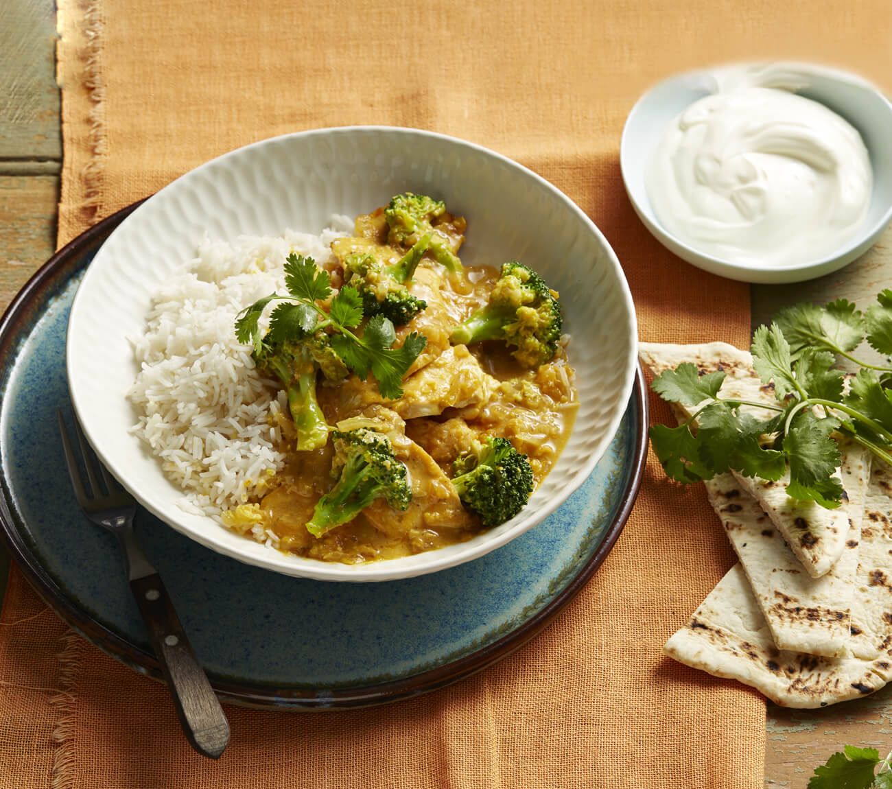 indian chicken curry with rice