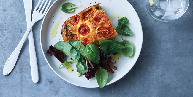 Leftover Ham Frittata