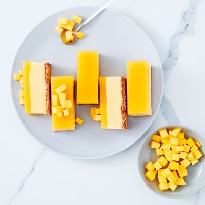 Mango Jelly Vanilla Slice