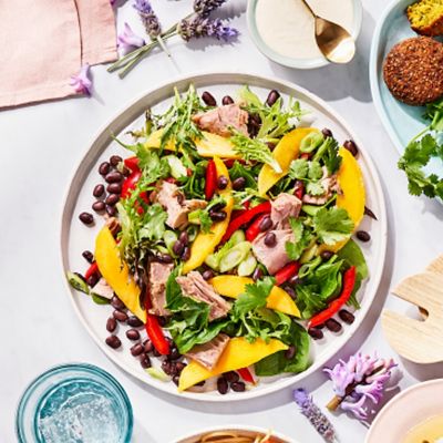 Mango, Tuna And Black Bean Salad