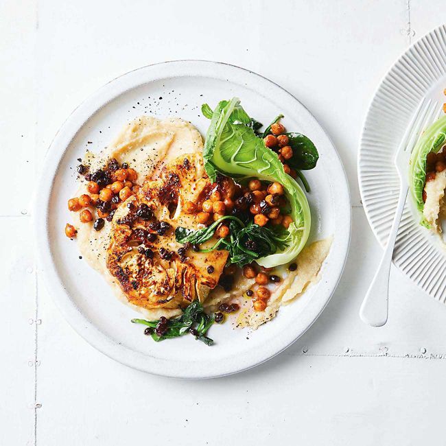 Moroccan-Inspired Cauliflower Steaks