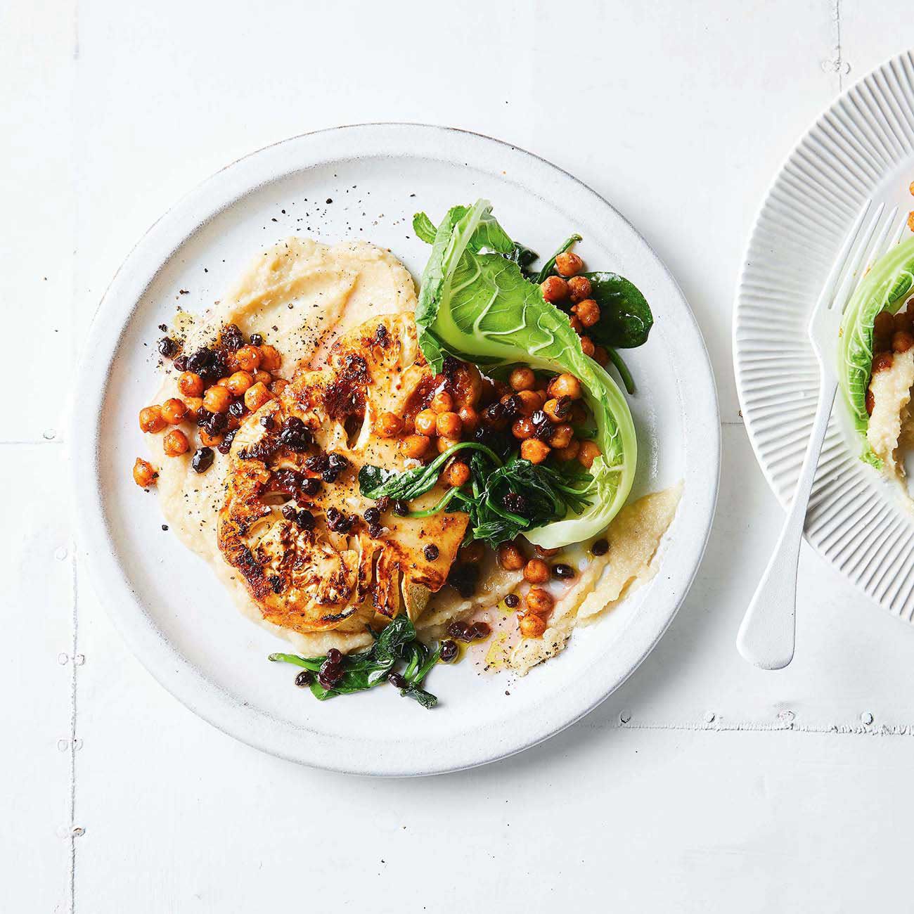 Moroccan-Inspired Cauliflower Steaks