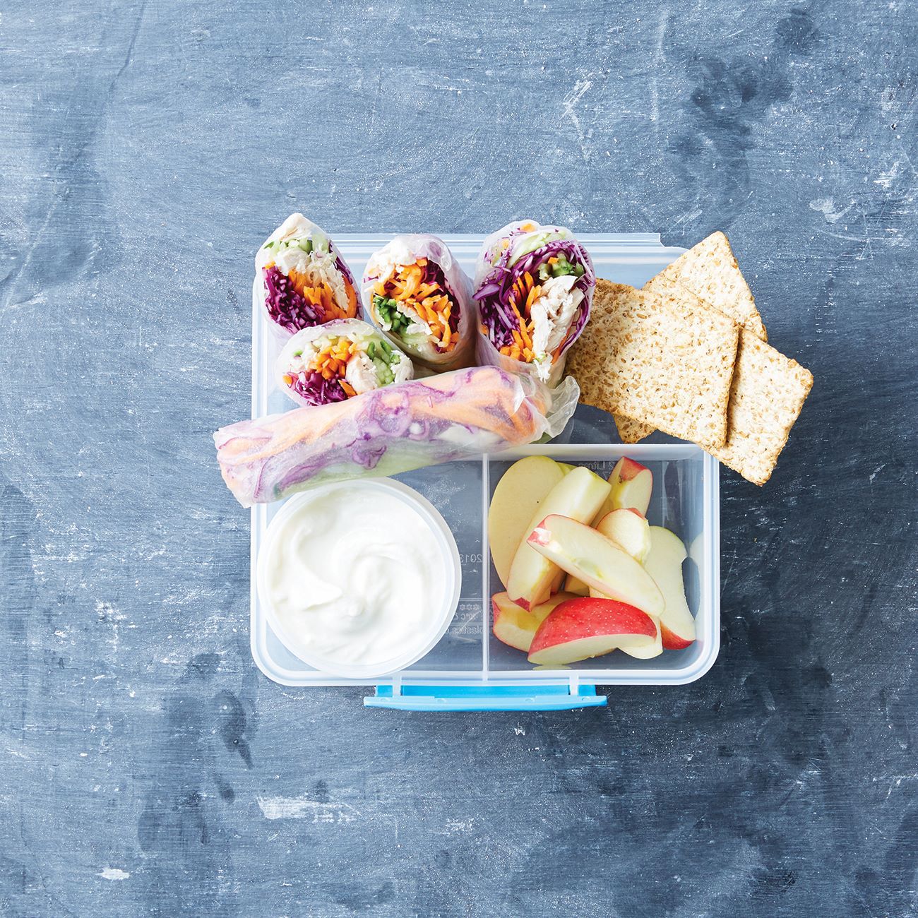Rice paper roll lunch box