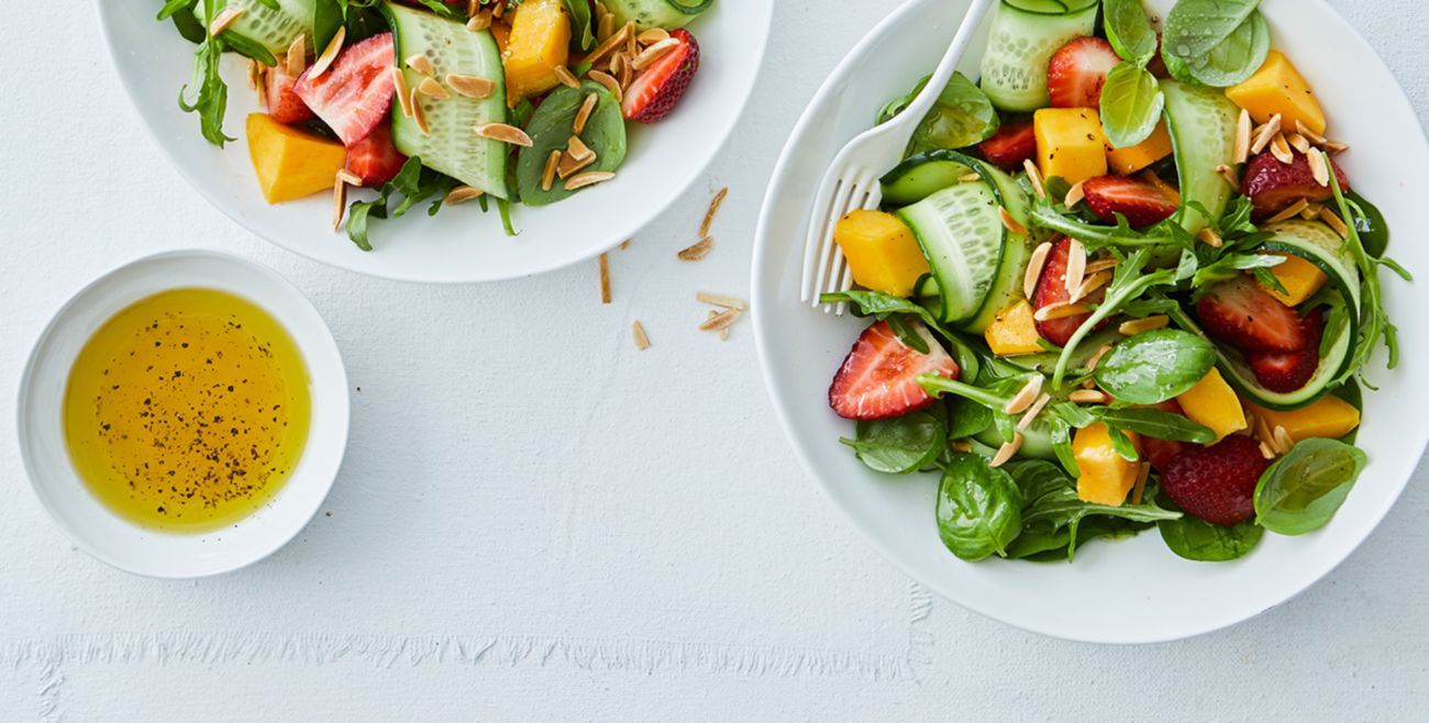 Strawberry and mango salad