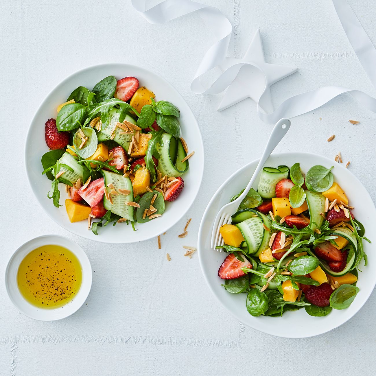 Strawberry and mango salad