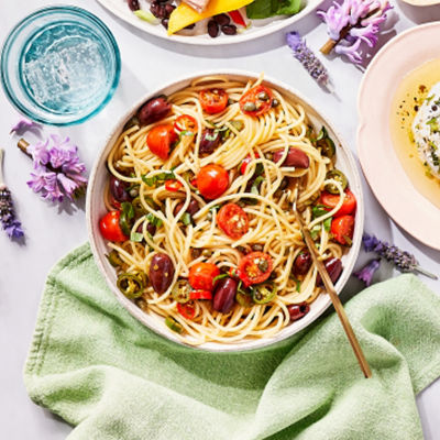 Vetta Spaghetti With Capers And Olives