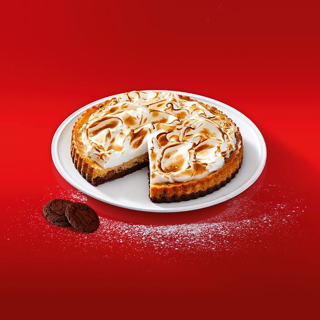 Choc Ripple Fruit Mince Cheesecake