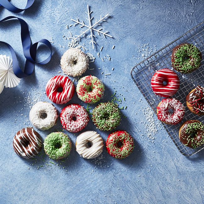 Gingerbread Glazed Donuts
