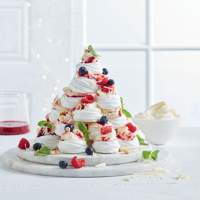 Mini Berry Pavlova Tree