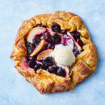 Nectarine & Cherry Galette