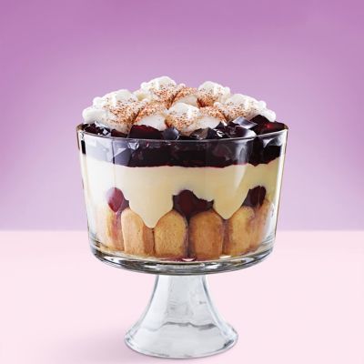 Plum & Cinnamon Trifle