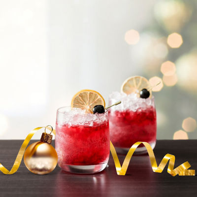 Raspberry Collins Mocktail