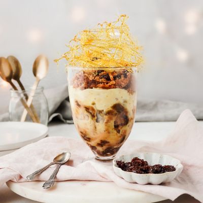 Rum & Raisin Ginger Nut Trifle