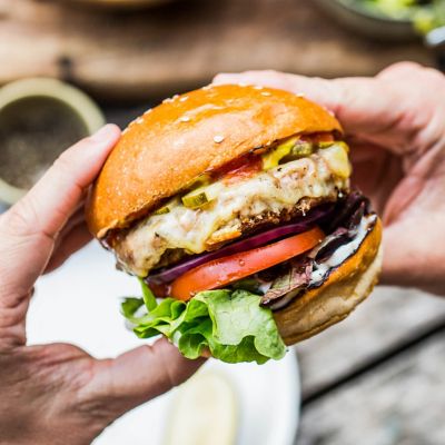 Summer BBQ Plant-Based V2burger