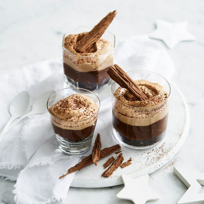 Triple Chocolate Mousse Cups