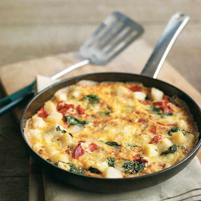 Spinach & Potato Tortilla