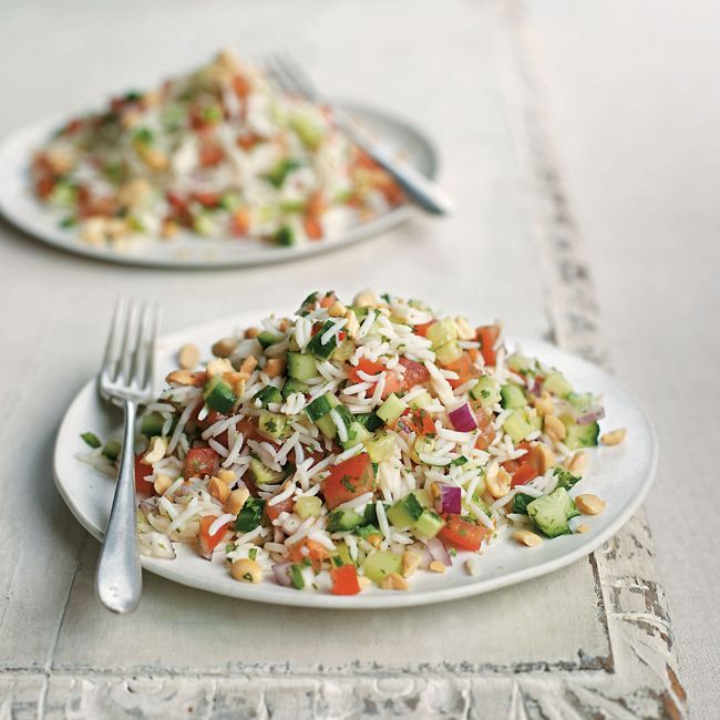 Kachumber & Basmati Rice Salad