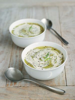 Lettuce, Pea & Tarragon Soup
