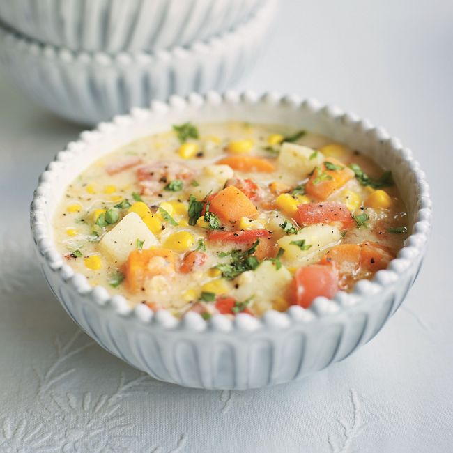 Jamaican Spiced Corn Chowder
