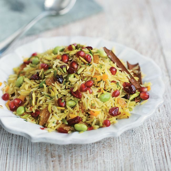 Jewelled Fruity Spicy Pilaf