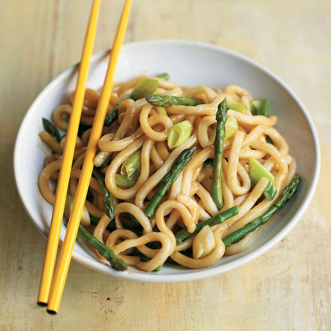 Asparagus & Udon Noodle Stir-fry