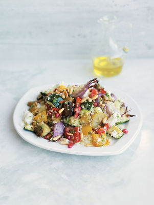 Roasted Vegetable Couscous Salad