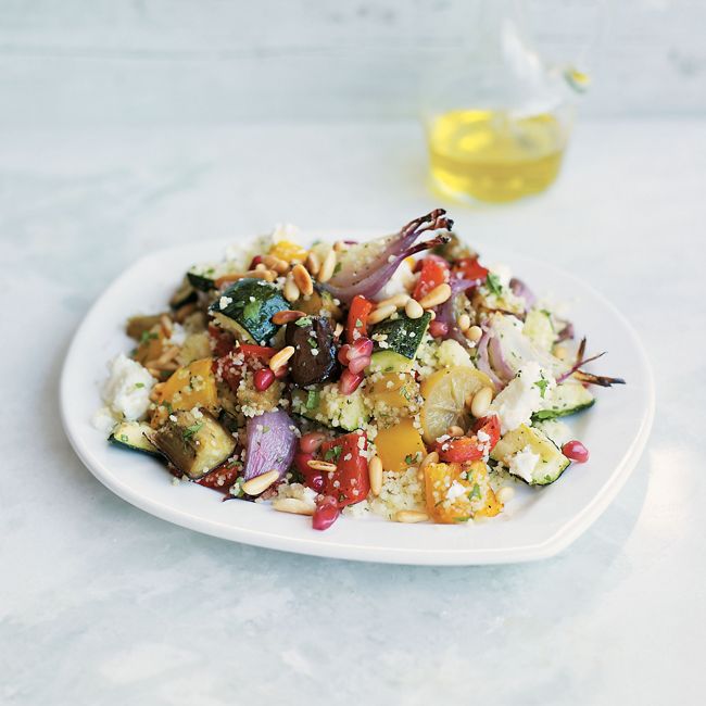 Roasted Vegetable Couscous Salad