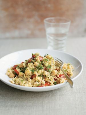 Herby Bulgar & Chickpea Salad