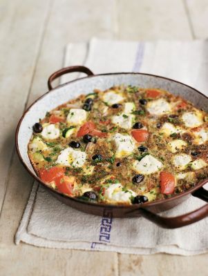 Greek-style Summer Omelette