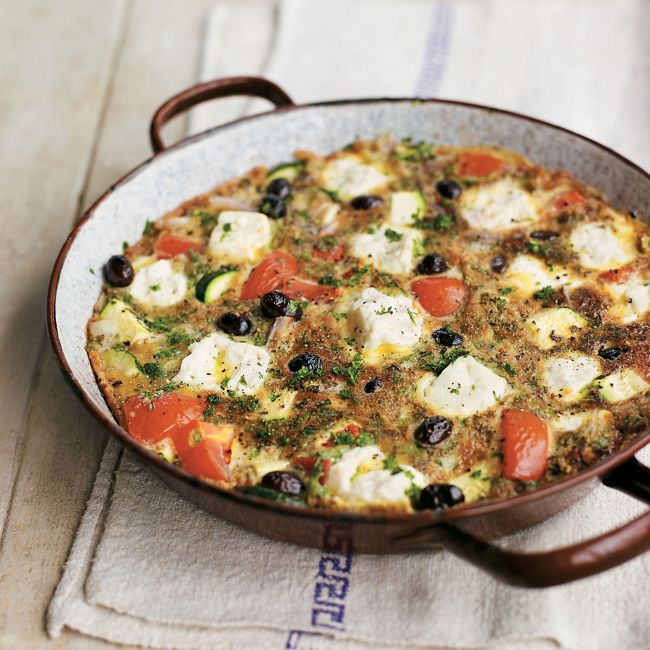 Greek-style Summer Omelette