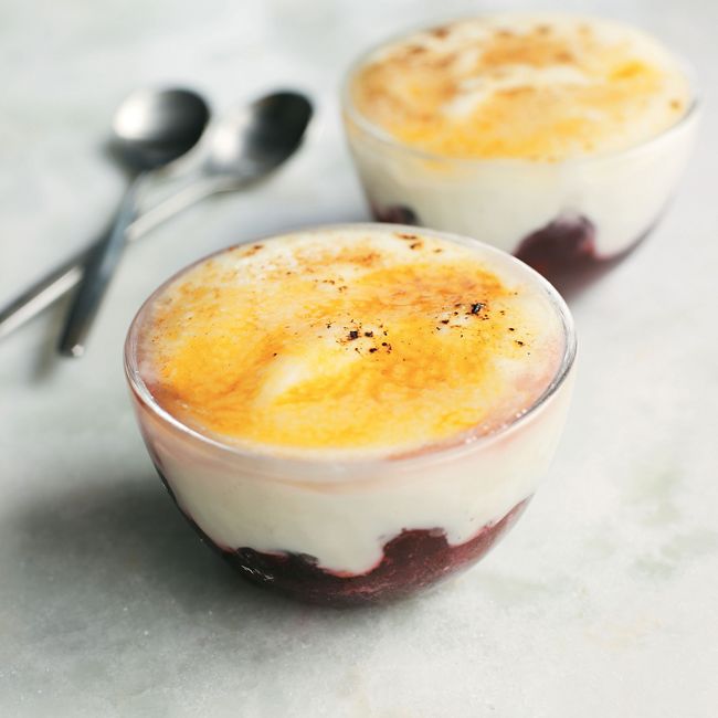 Cherry & Vanilla Brûlée