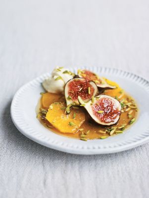 Baked Amaretto Figs