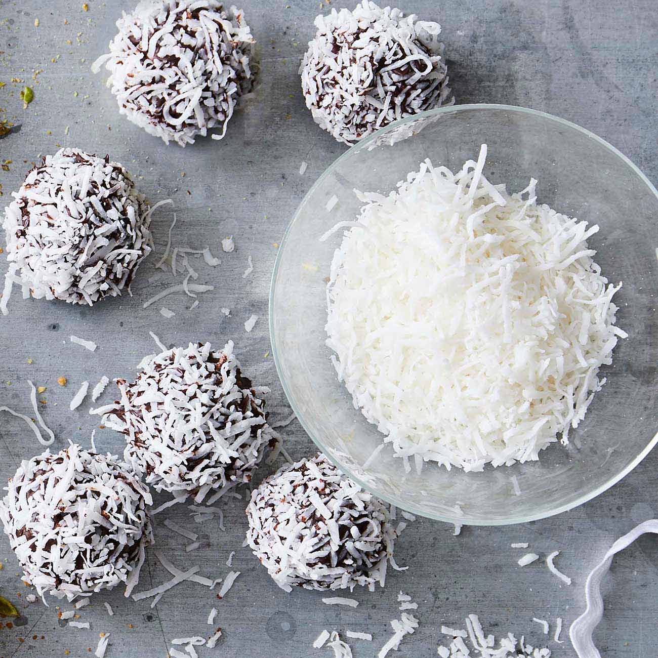 Chocolate Cherry Rum Balls