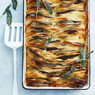 Crispy Sage Potatoes