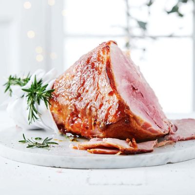 Easy Marmalade-Glazed Ham