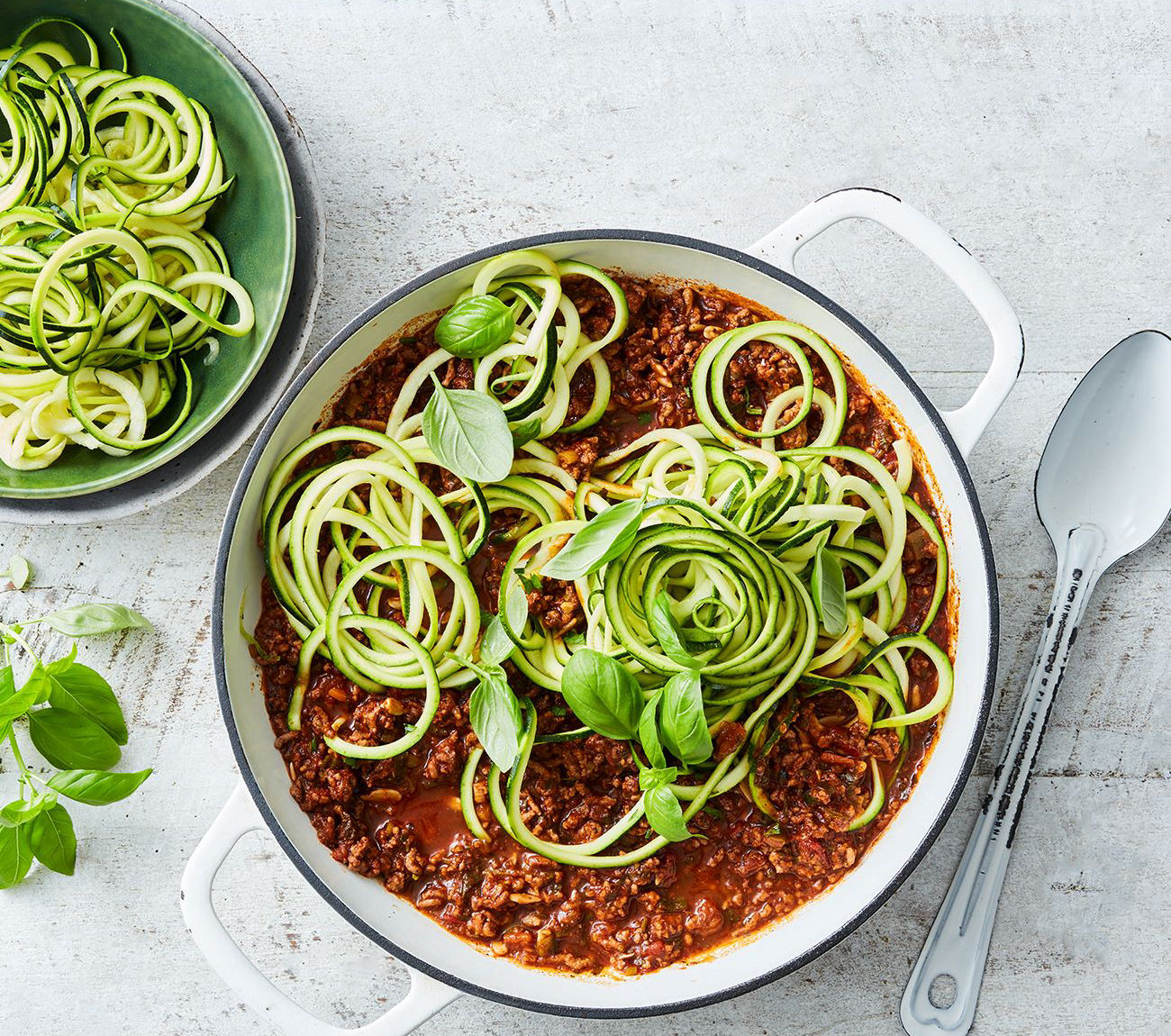 Healthier Twist Bolognese With Zoodles Recipe | Woolworths