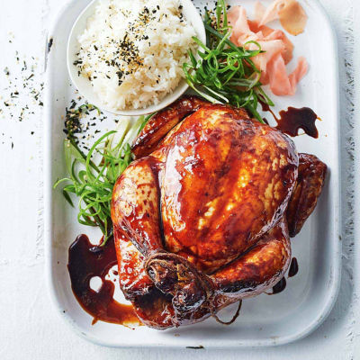Honey Soy Chicken With Sesame Rice