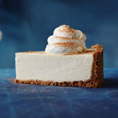 No-Bake Eggnog Cheesecake