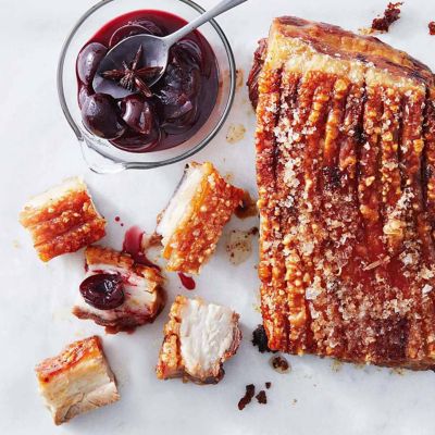 Roast Pork Belly With Crispy Crackling