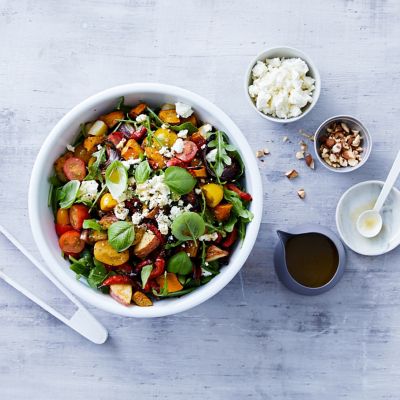 Roast Vegetable Salad With Maple Vinaigrette