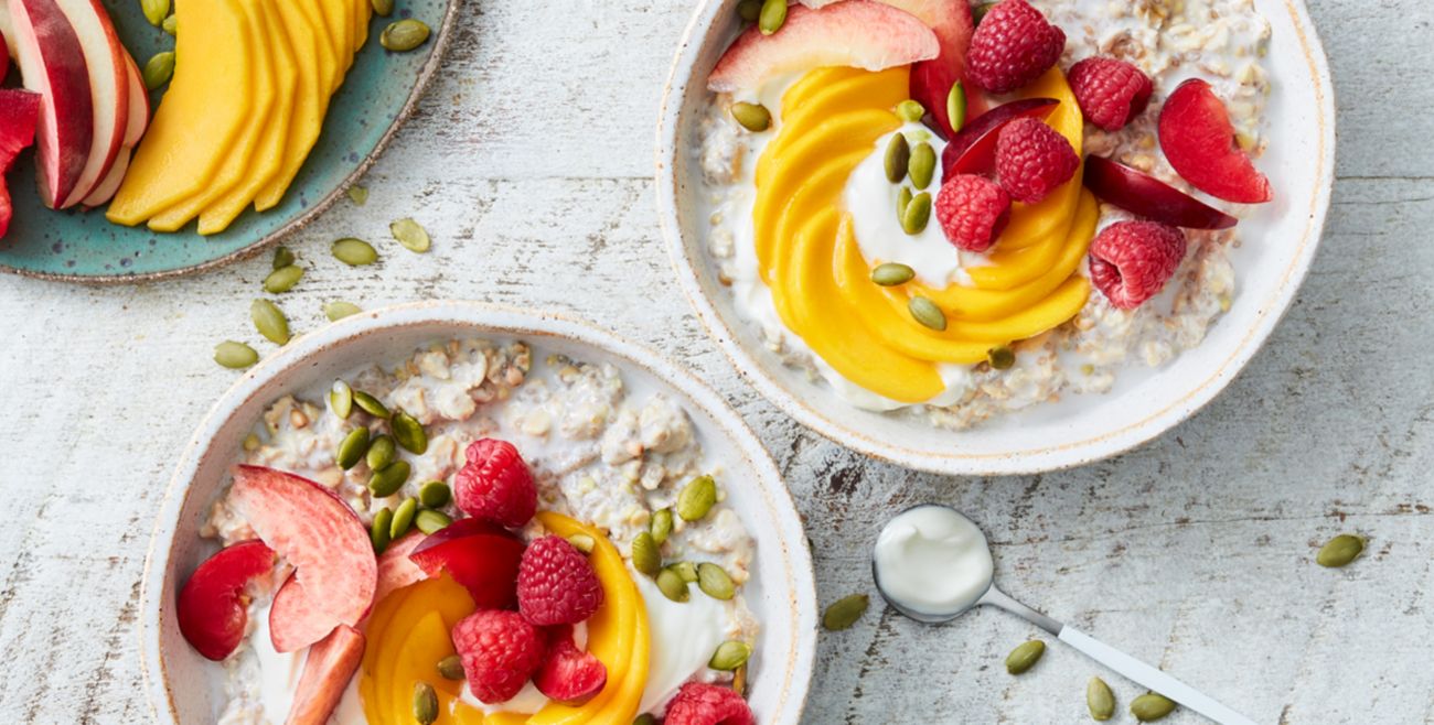 Summer overnight oats