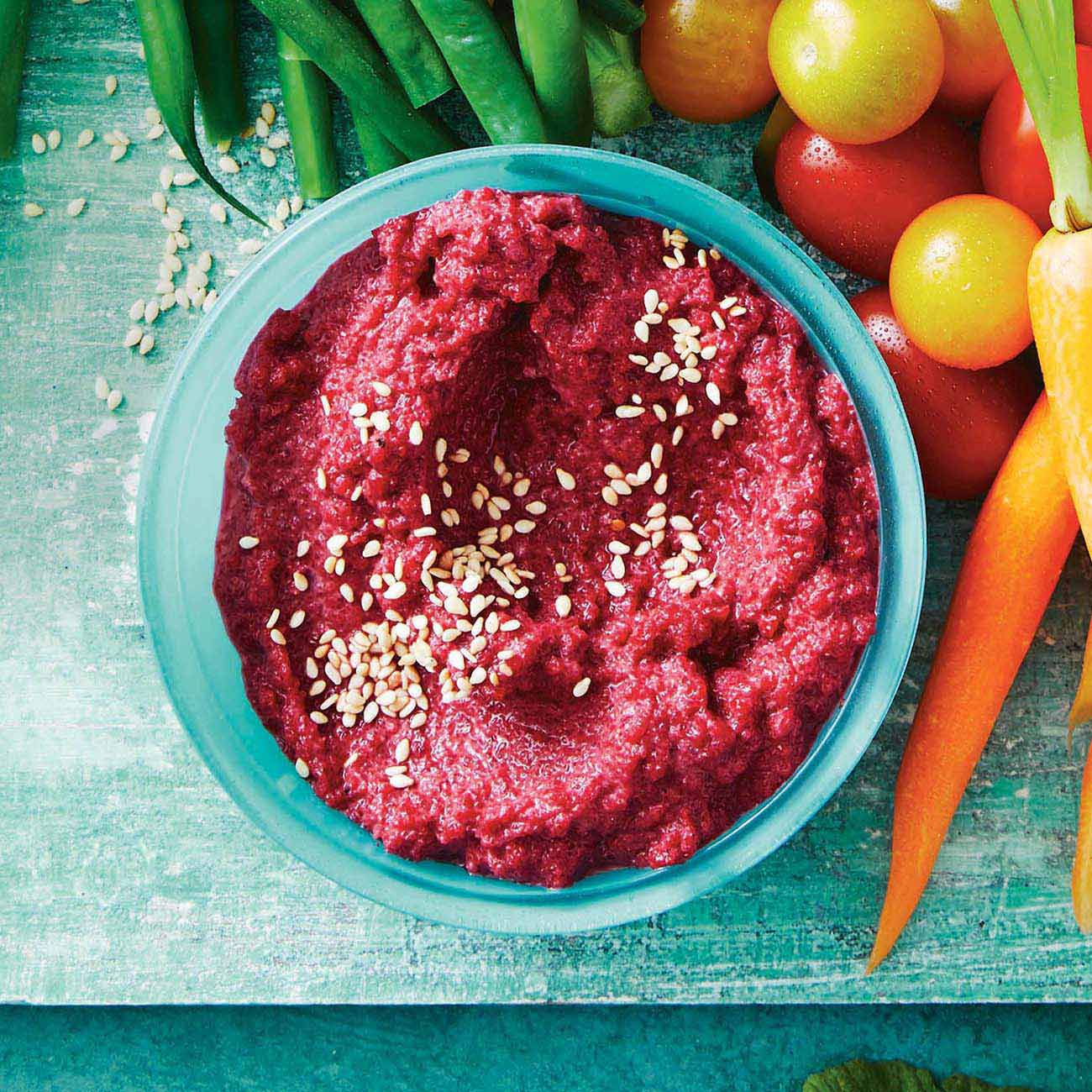 vegan beetroot dip