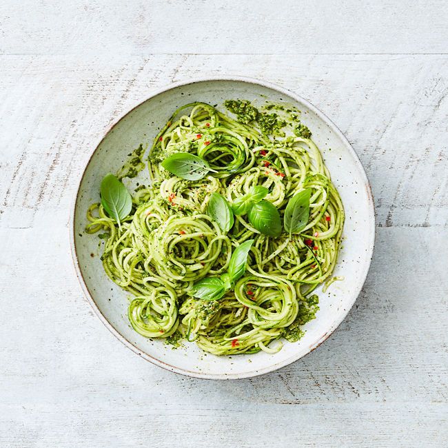 Zoodles With Pepita Pesto