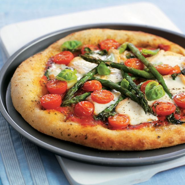 Asparagus & Taleggio Pizza