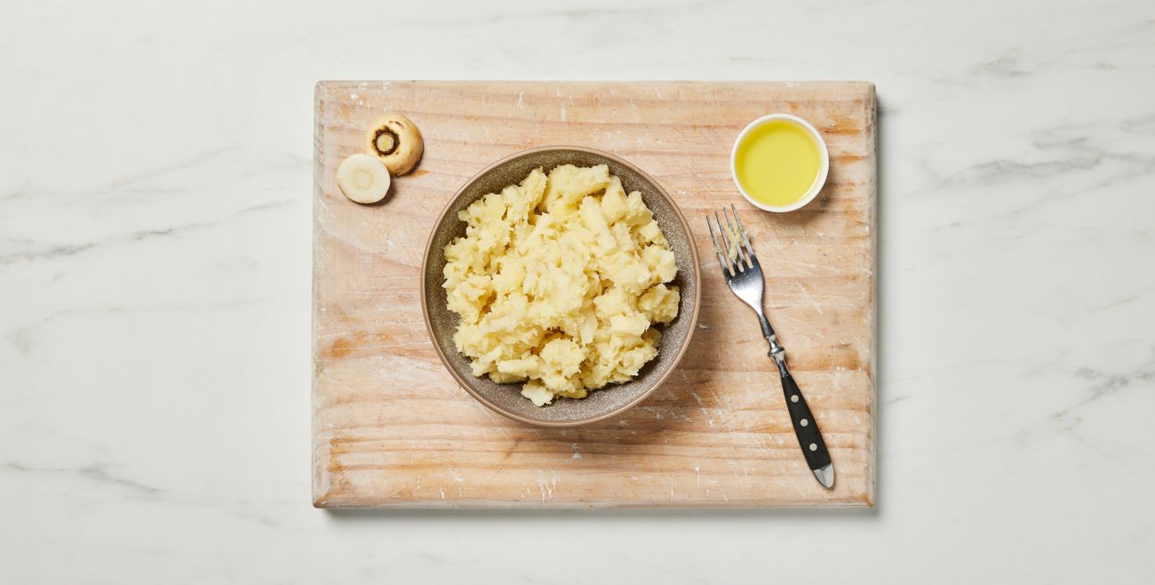 Mashed parsnips