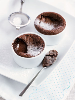Heavenly Chocolate Puddings