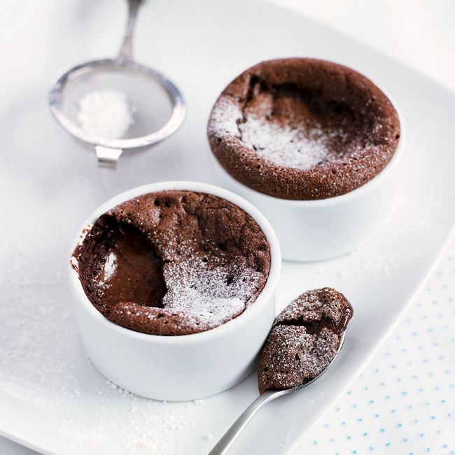 Heavenly Chocolate Puddings