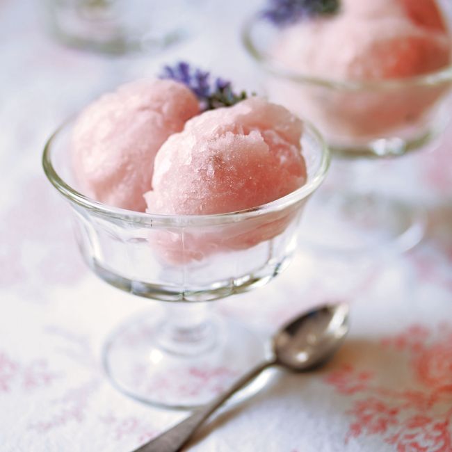 Lavender & Rosemary Sorbet